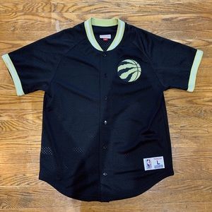 Rare baseball cut Raptors championship jersey